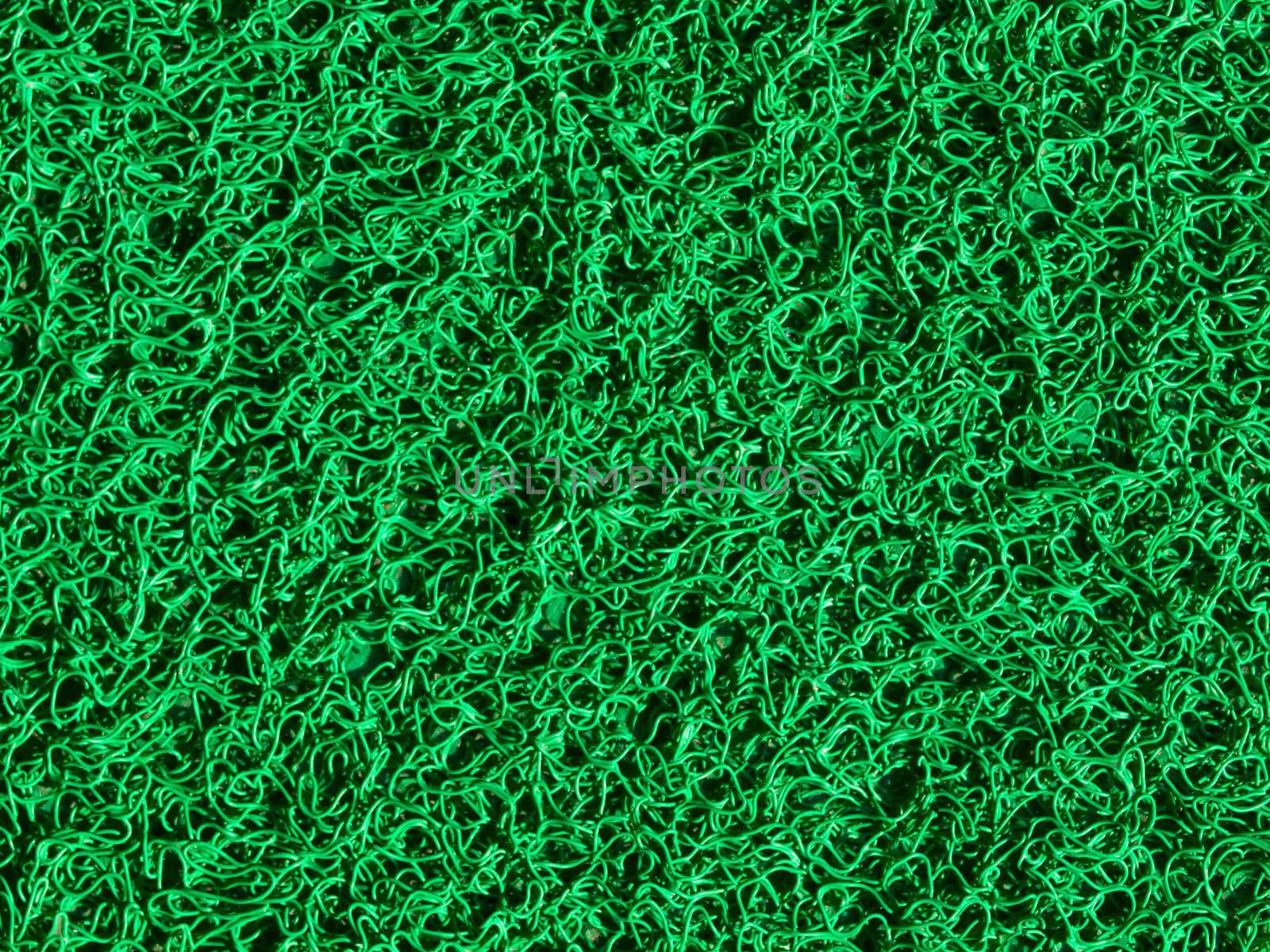 close up of artificial grass