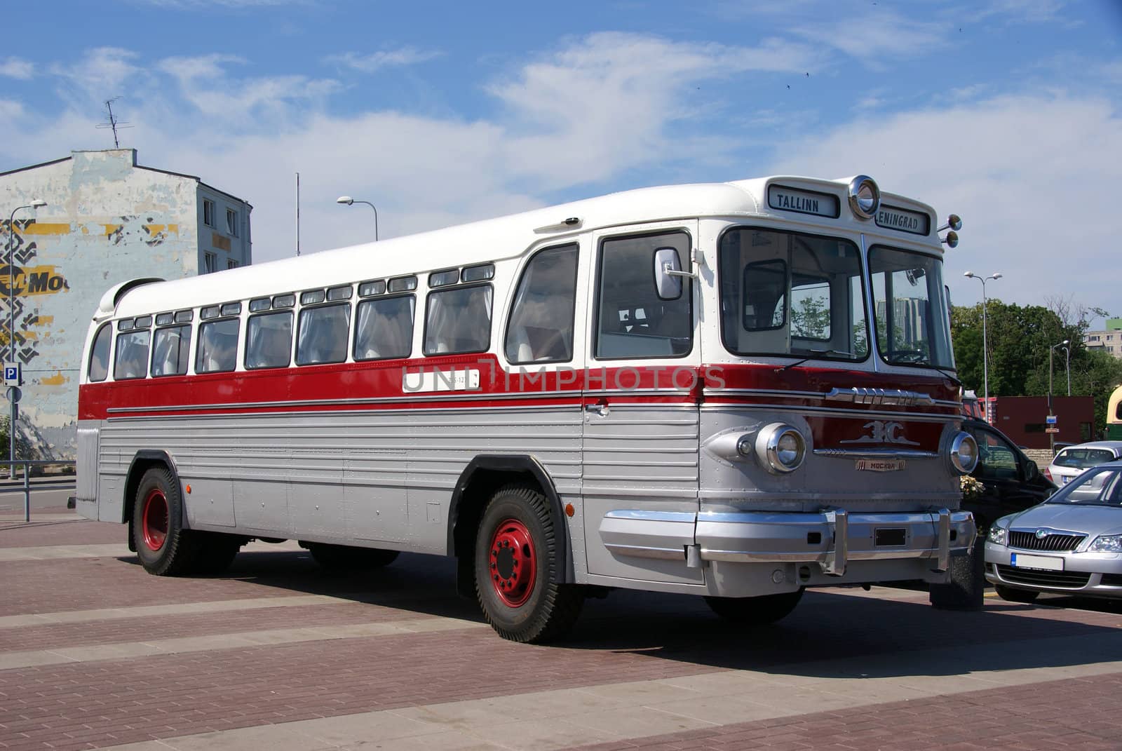 The long-distance bus of the middle of the last century