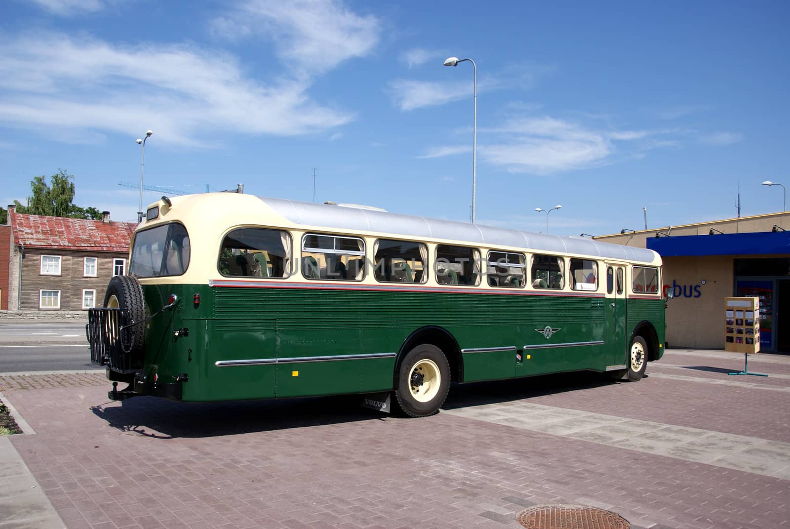 The long-distance bus of the middle of the last century