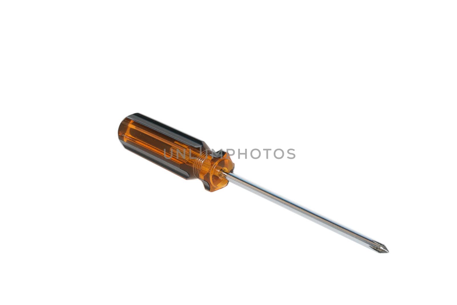 Screwdriver isolated on white