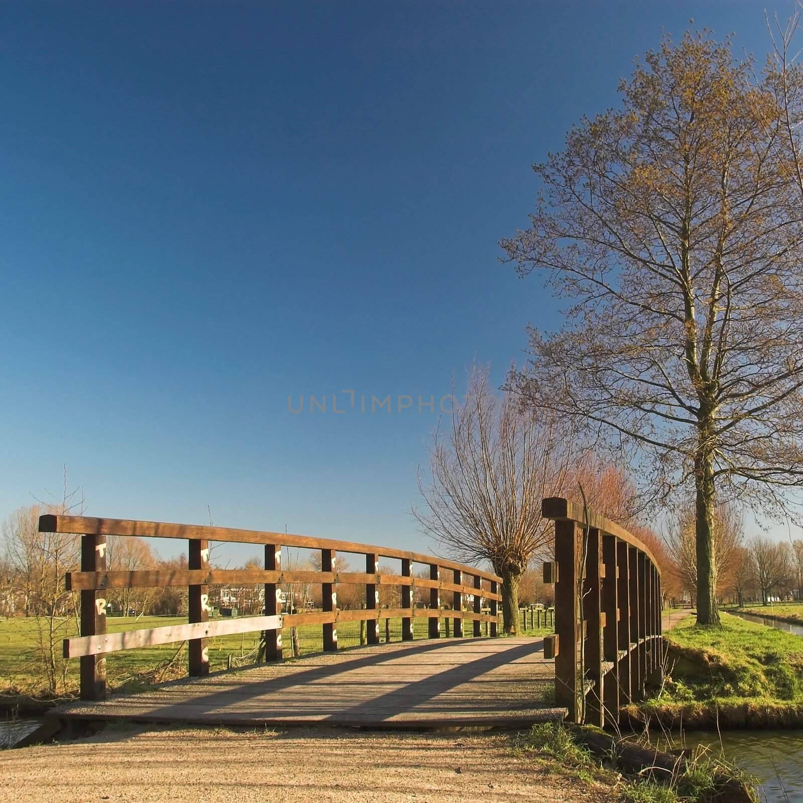 Recreation park in Rijswijk, Holland