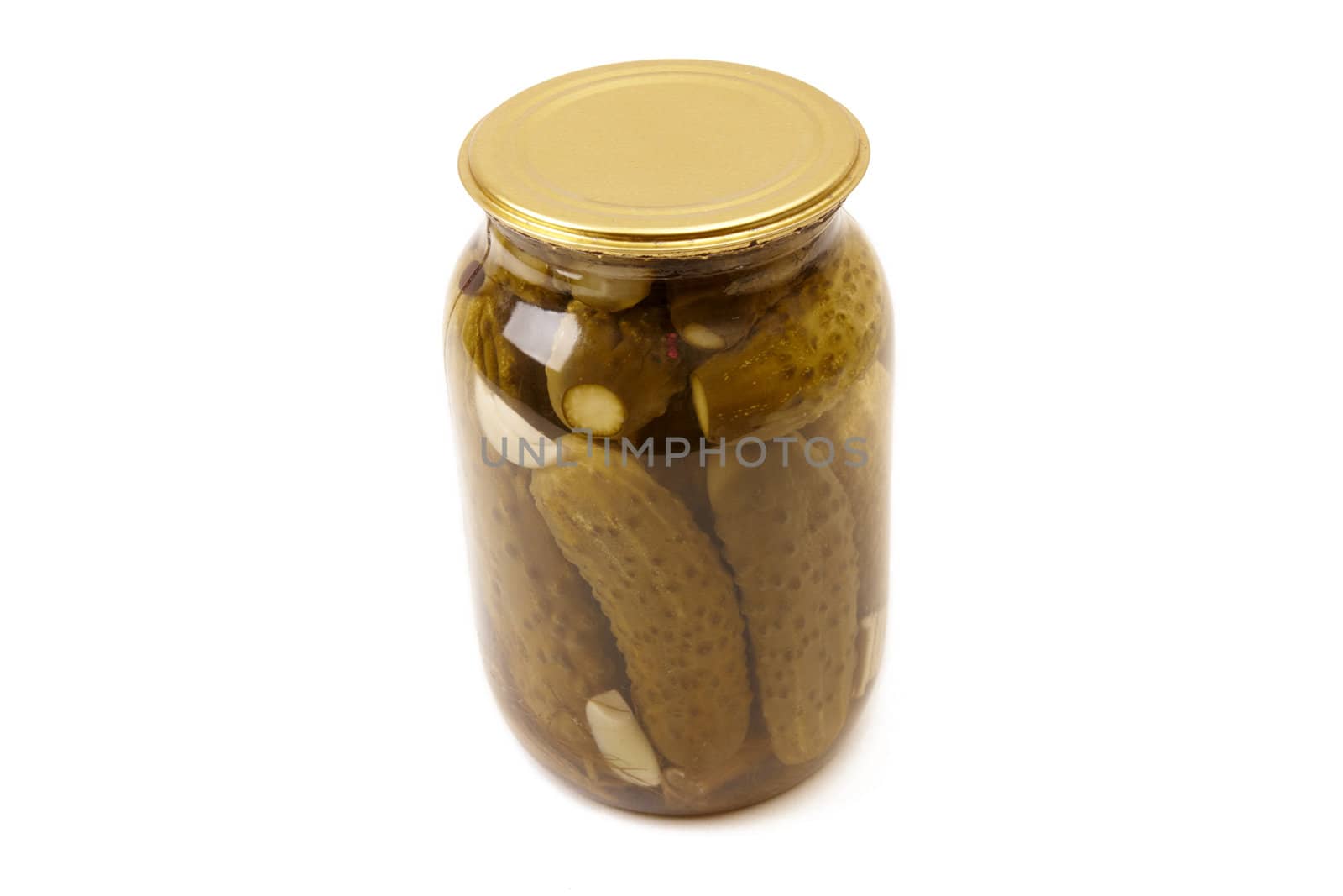 Jars of pickles by Nikonas