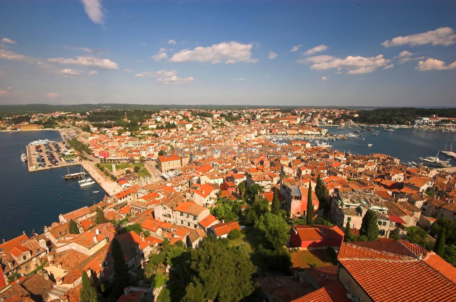 A view of Rovinj, Croatia, Istria