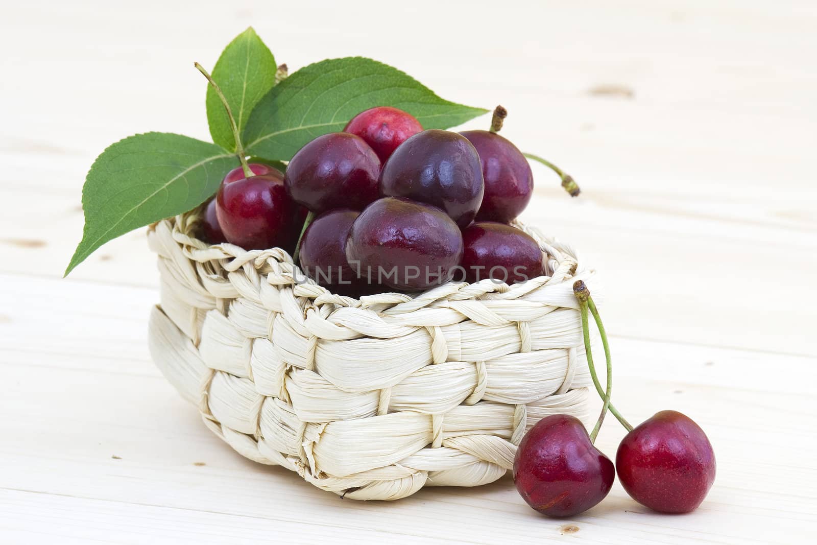 basket of cherries