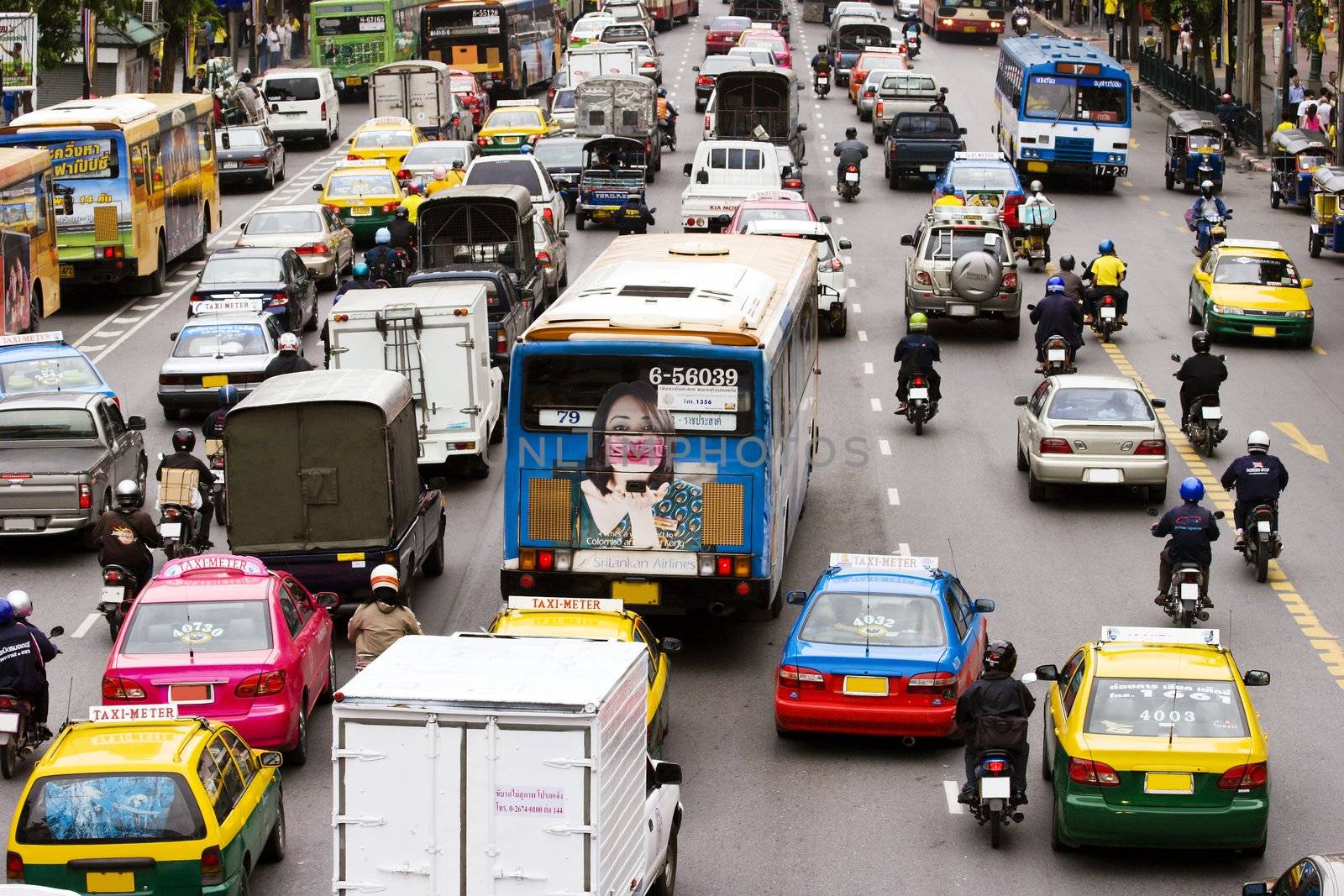 A street in Bangkok