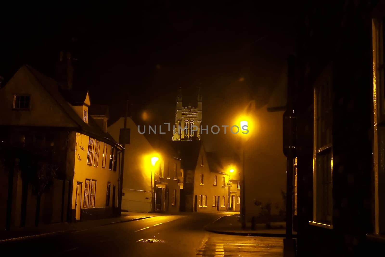 Street at night