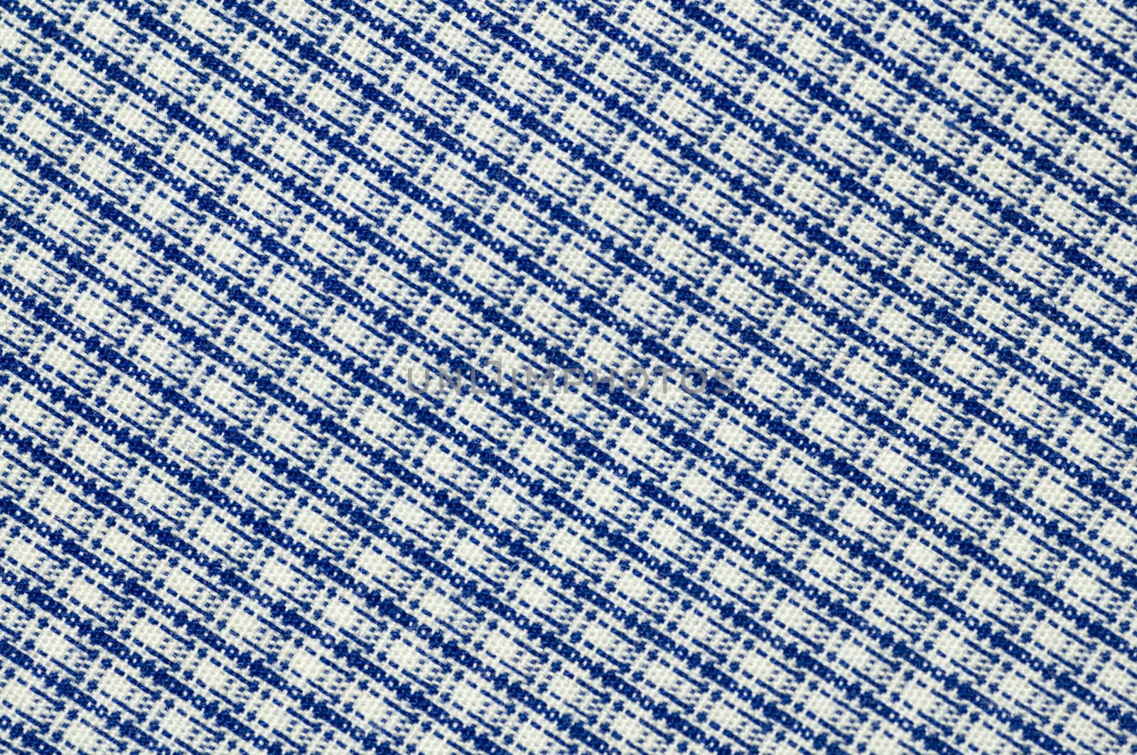 Close up real gridded fabric.