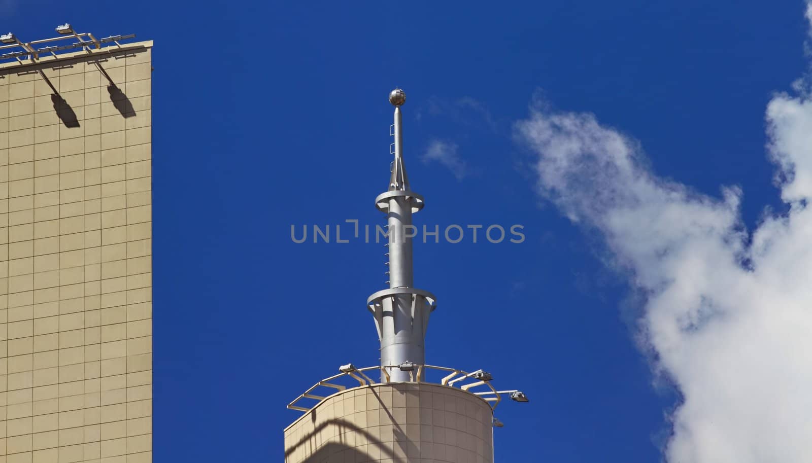 spire office building in the cit