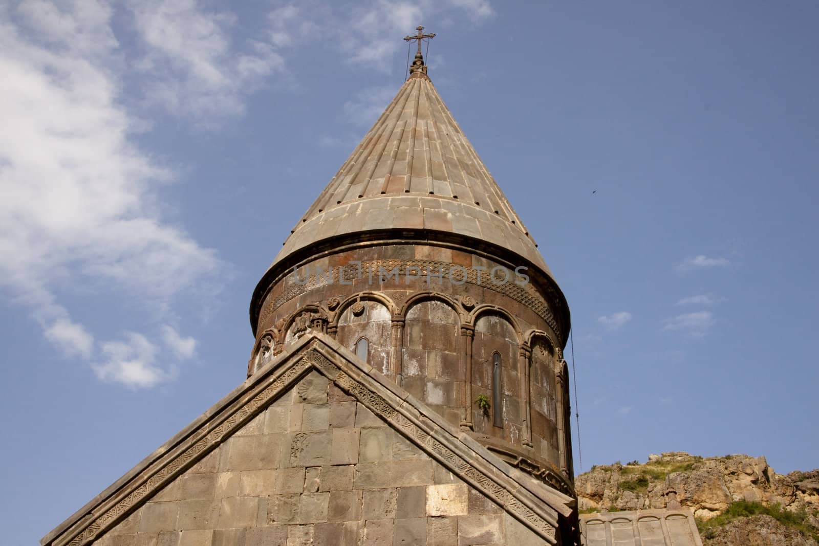 Geghard monastyr UNESCO object near Yerevan - Armenia.