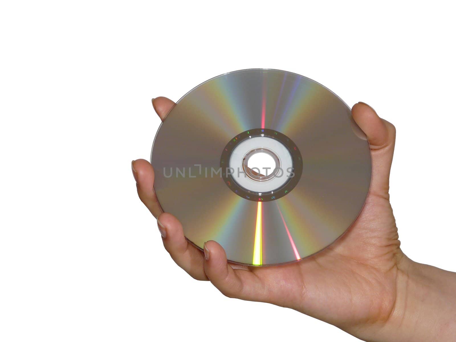 Disk in hand by EugenP