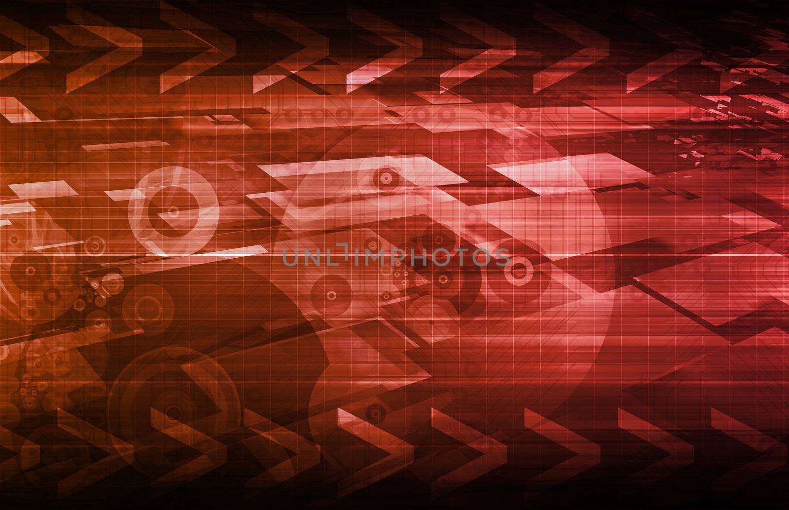 Mobility by Technology as a Concept Art