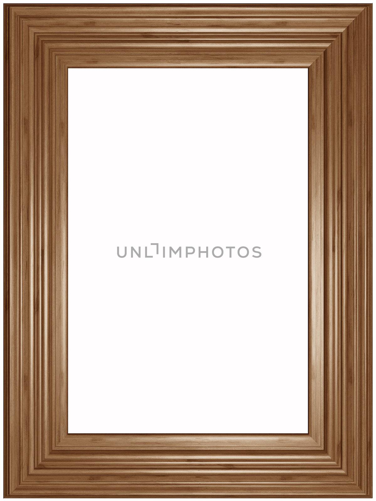 Old wooden classical Picture Frame