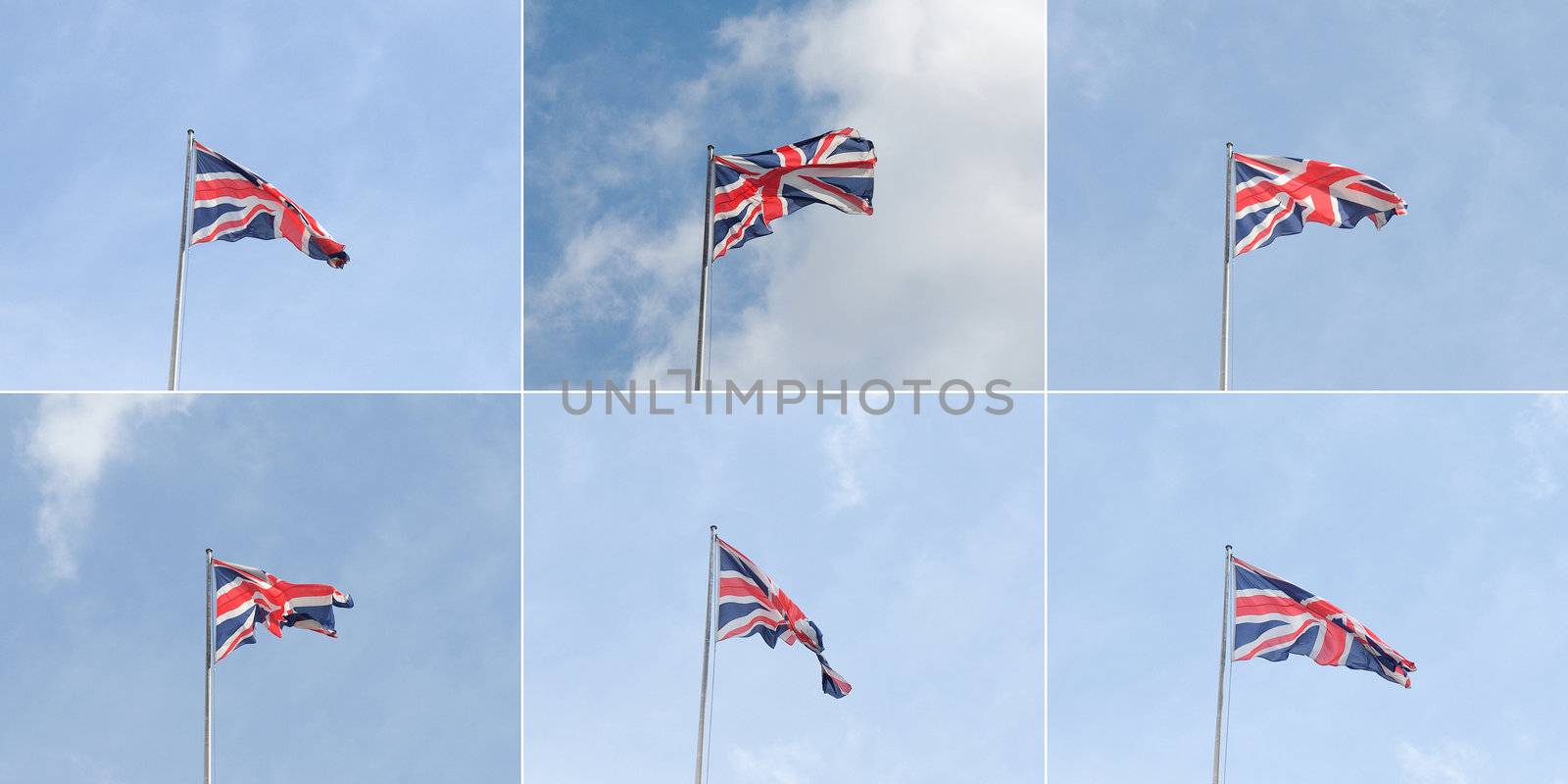 UK Flag by claudiodivizia