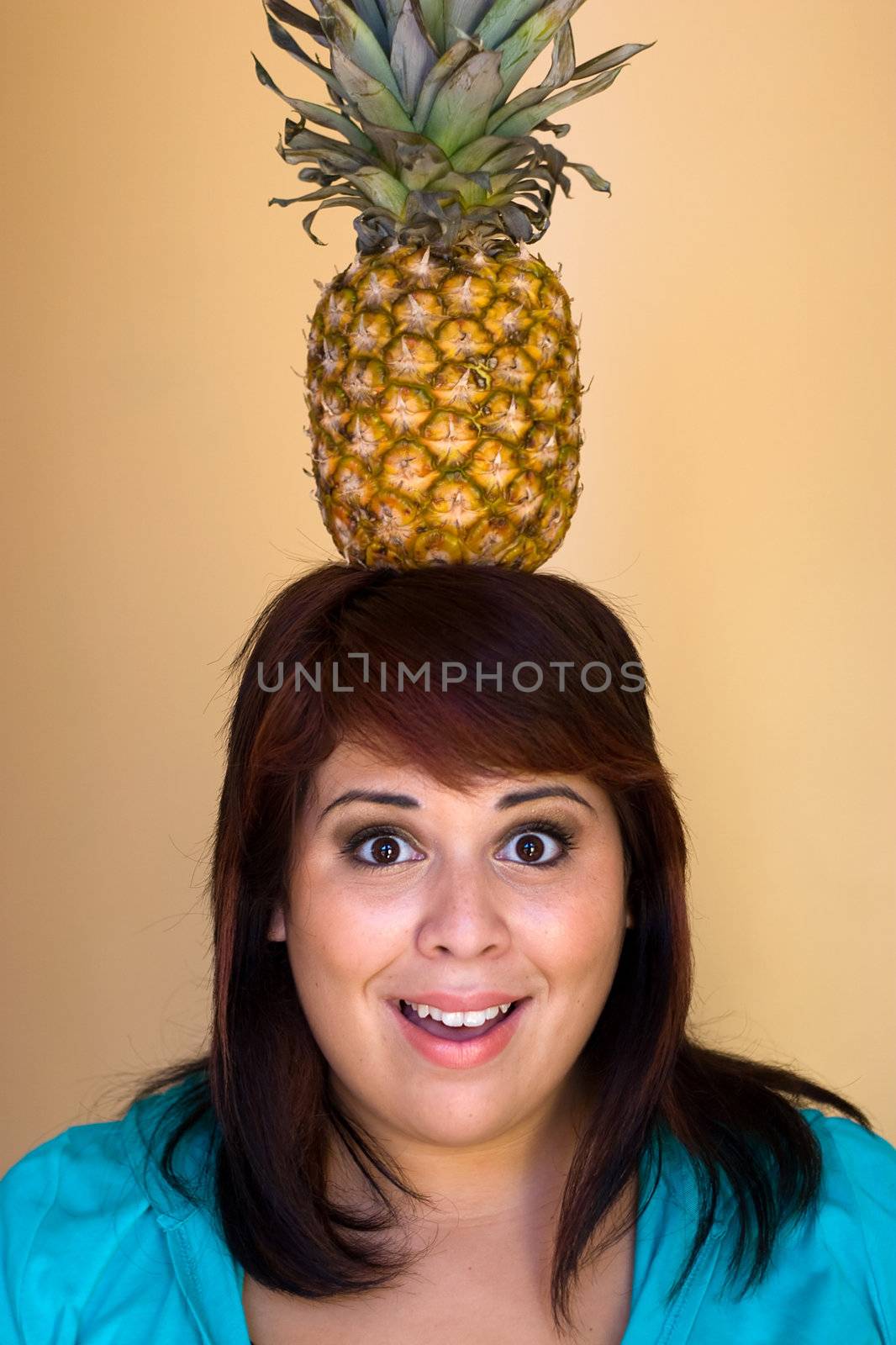 Pineapple Girl by graficallyminded
