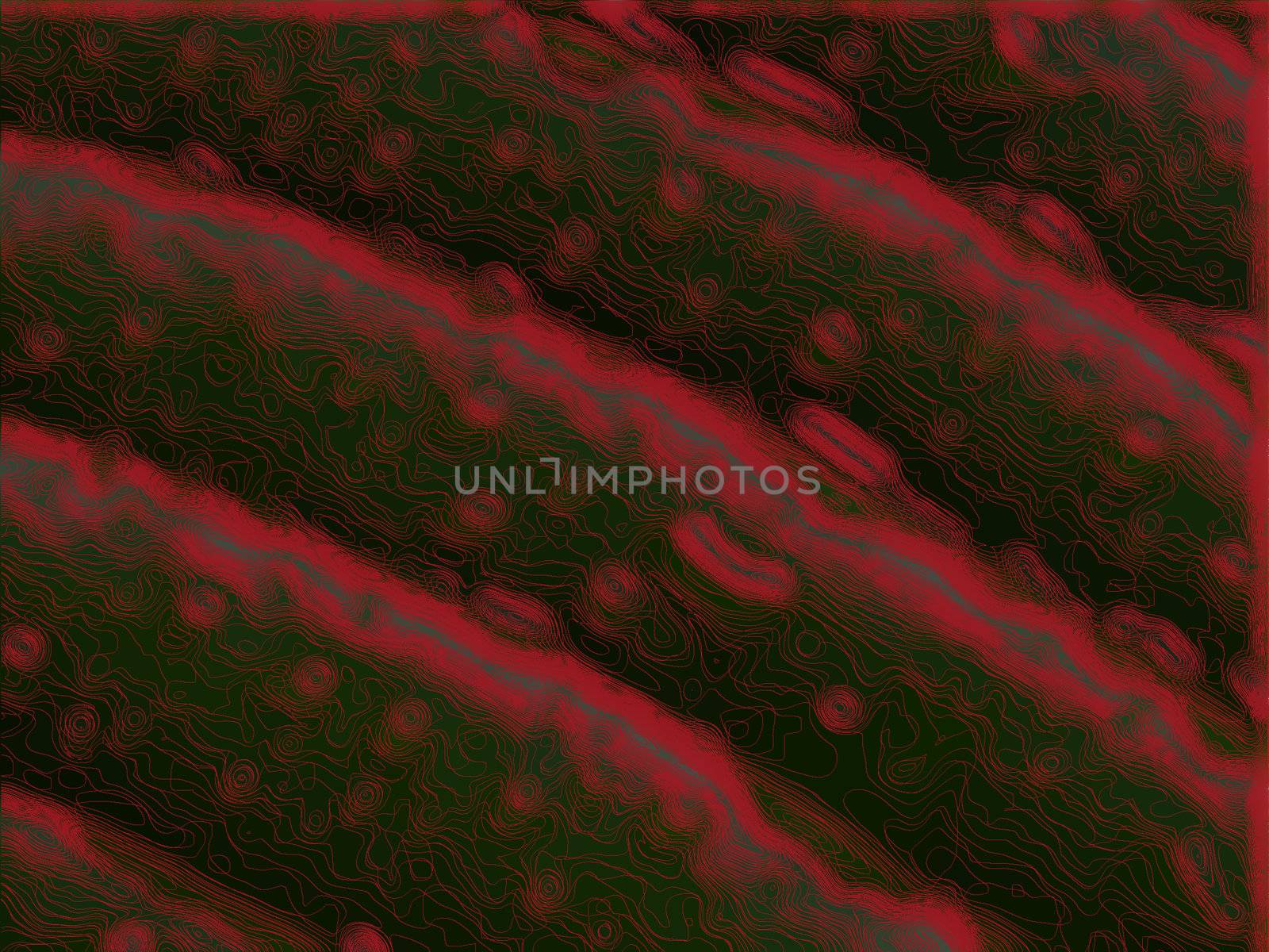 An image of wallpaper with unusual pattern and color.