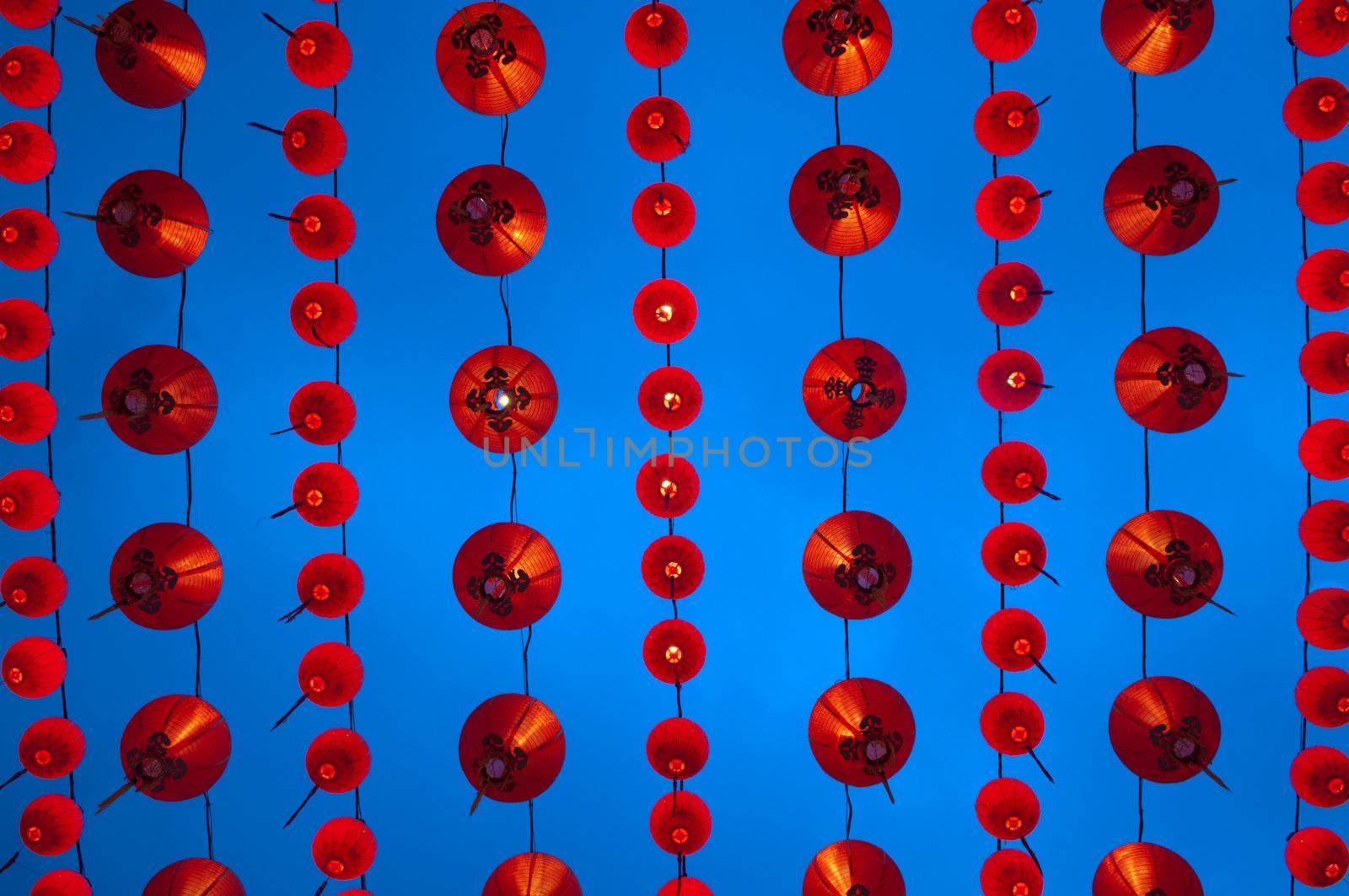 Chinese lanterns display by szefei