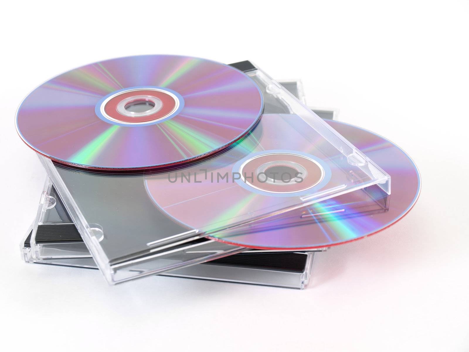 CDs with Jewel Cases by RGebbiePhoto