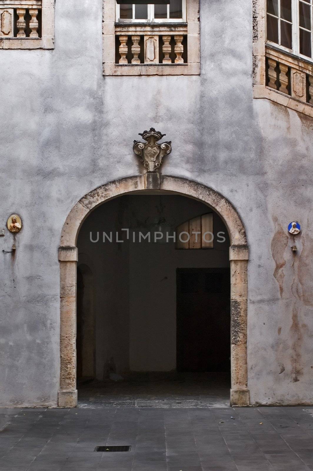 Old Italian entrance