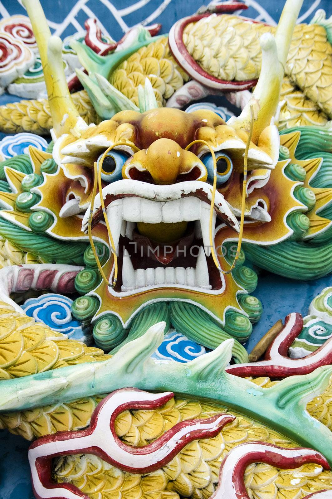Chinese dragon  by szefei