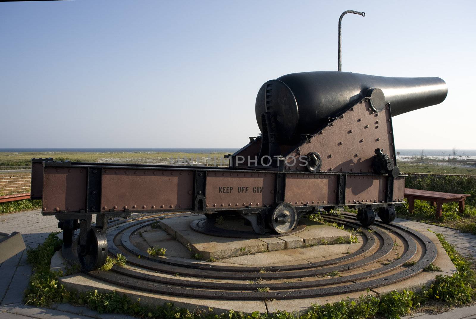 15 inch Rodman Smooth Bore Cannon  (Fort Pickens,  Gulf Islands National Seashore)