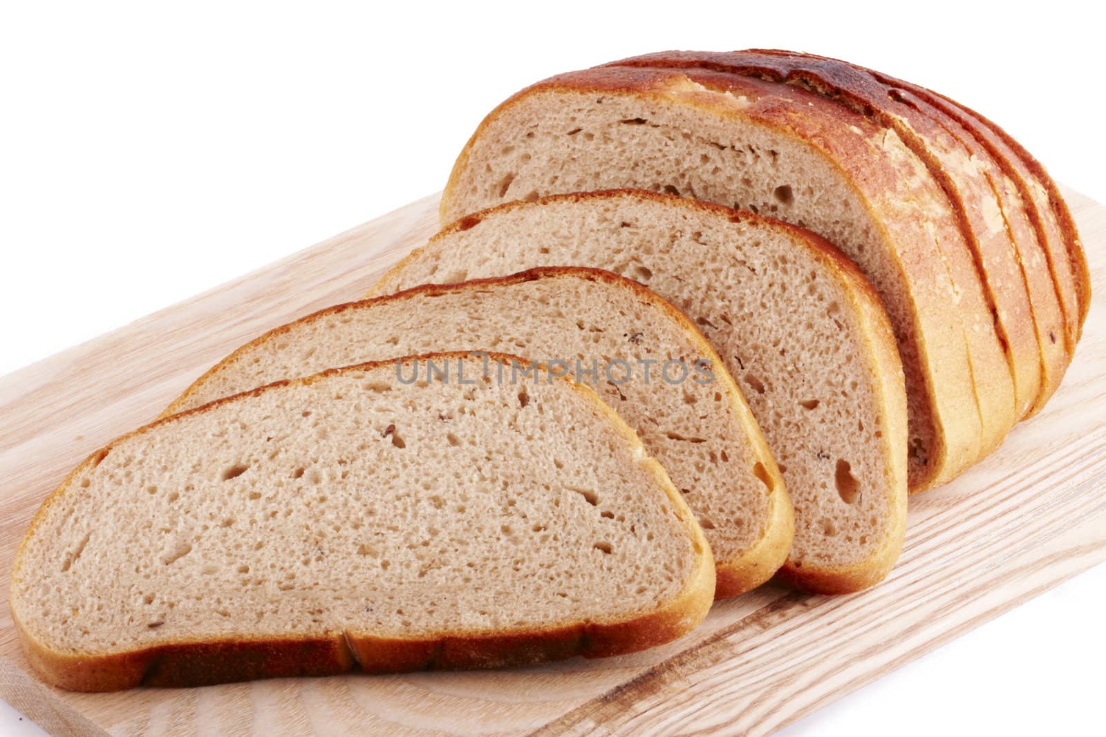 Delicious, fresh, home-made whole wheat bread.