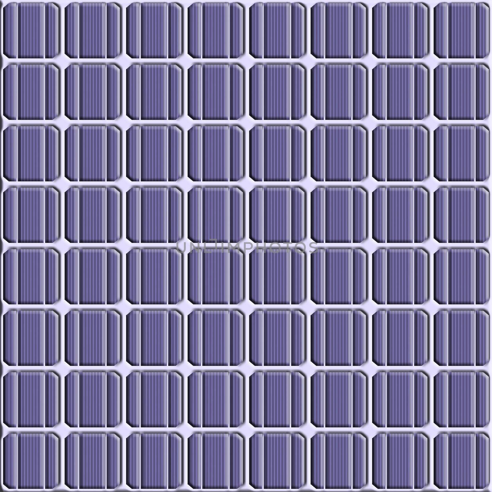 illustration of a solar cell texture pattern
