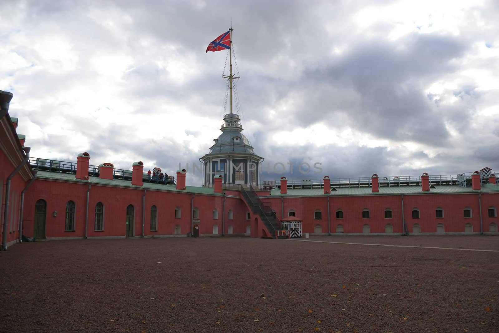 fort located in Petropavlovskaya fortress