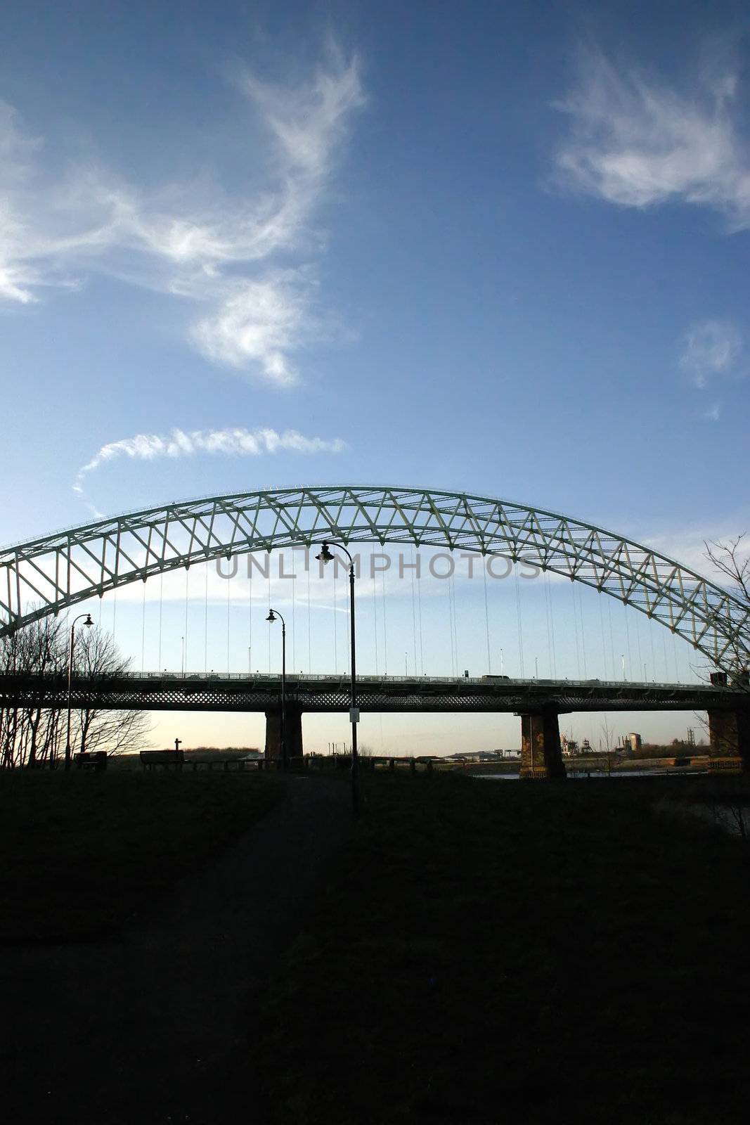 Bridge Over the Mersey at Runcorn