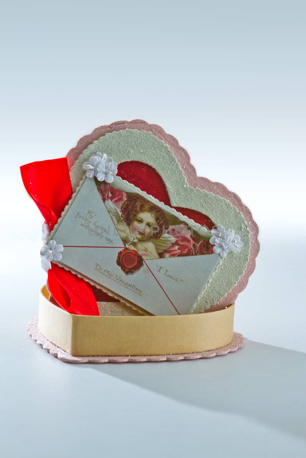 Valentine's Day Victorian Candy Box.