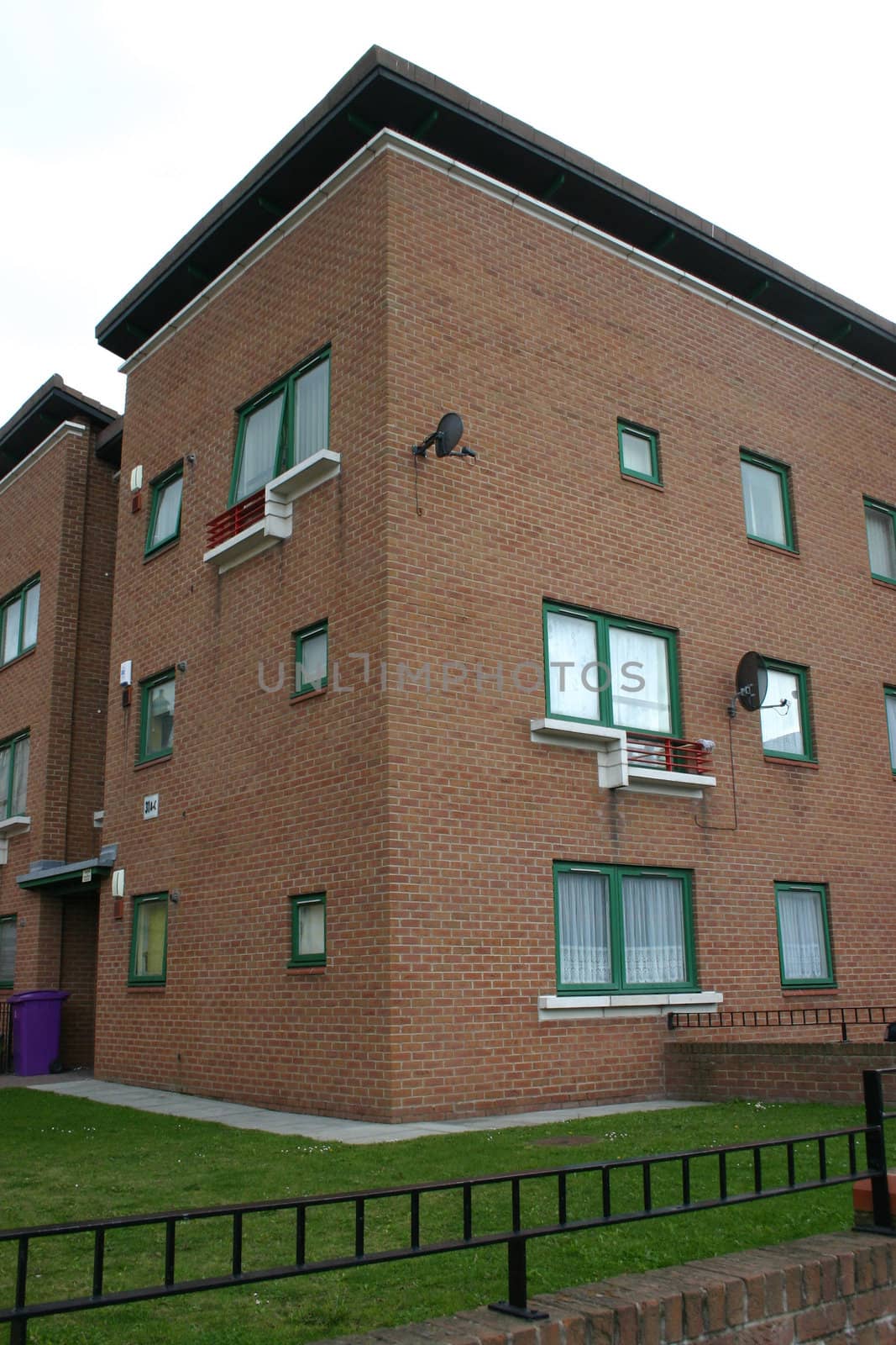 Dull Apartments in Liverpool England