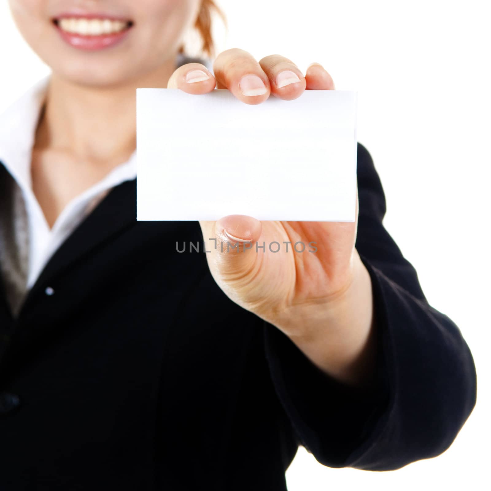 Blank business card. by szefei