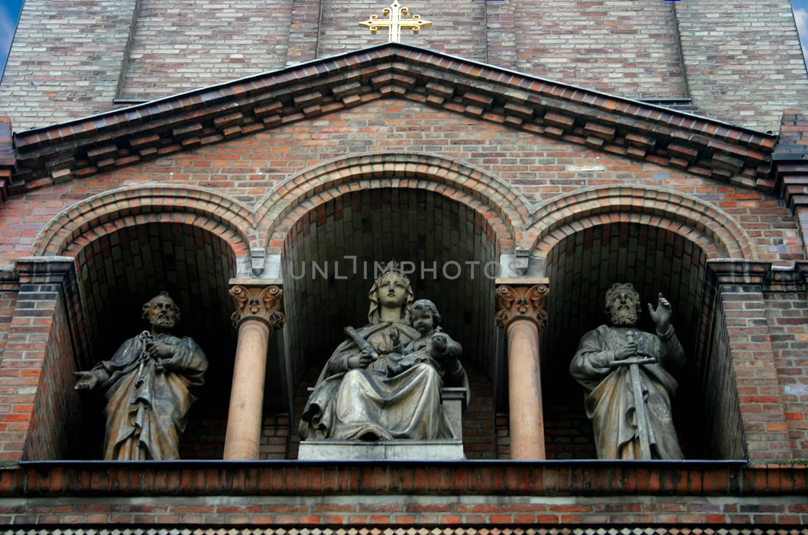 Cathedral in the city of Potsdam by AlexandrePavlov