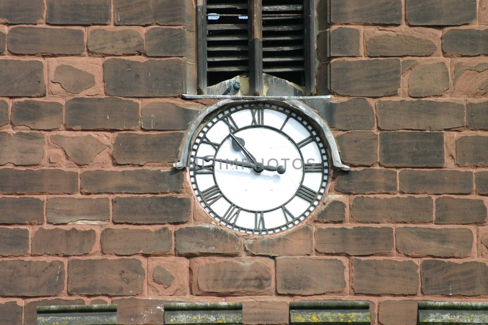 Clock on Chester Church