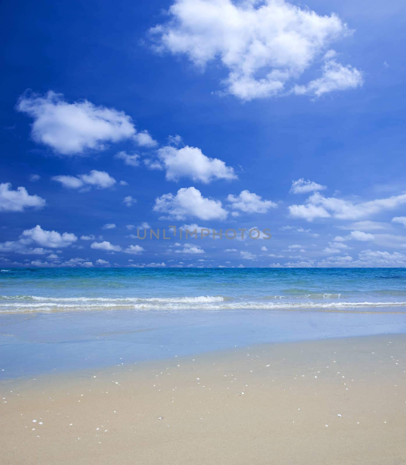 Summertime at the beach, Malaysia 