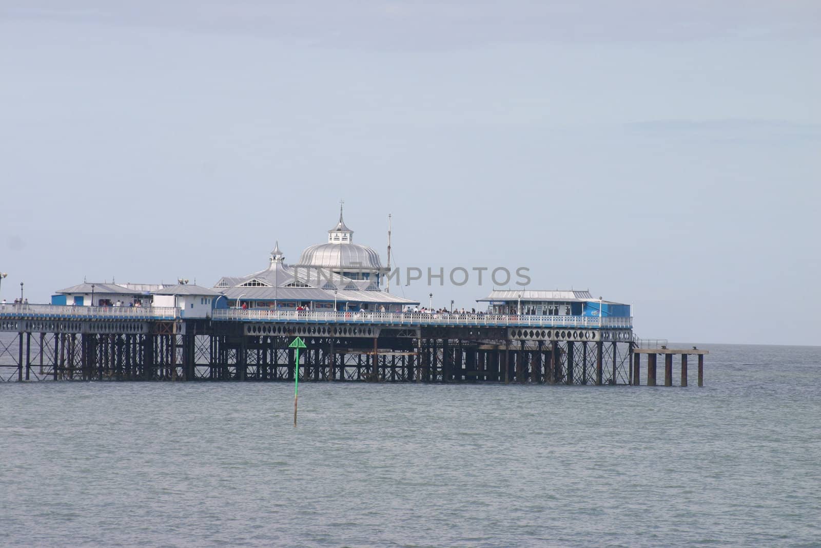 End of the Pier at Llandudno in North Wales