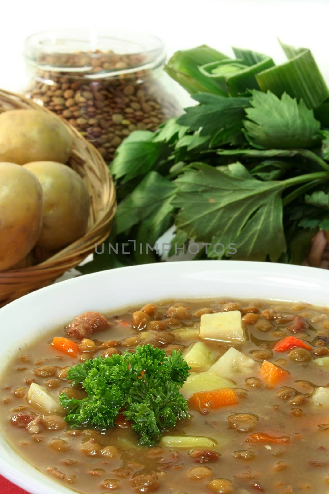 Lentil stew by silencefoto