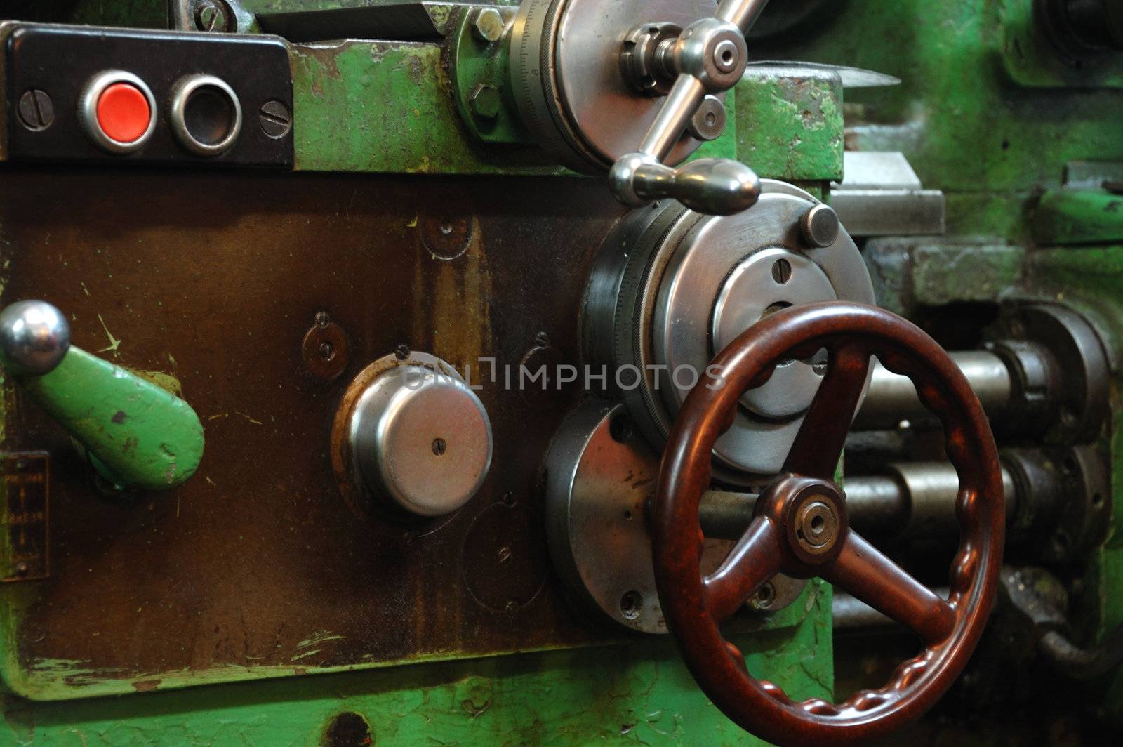old industrial tool by cherrymer