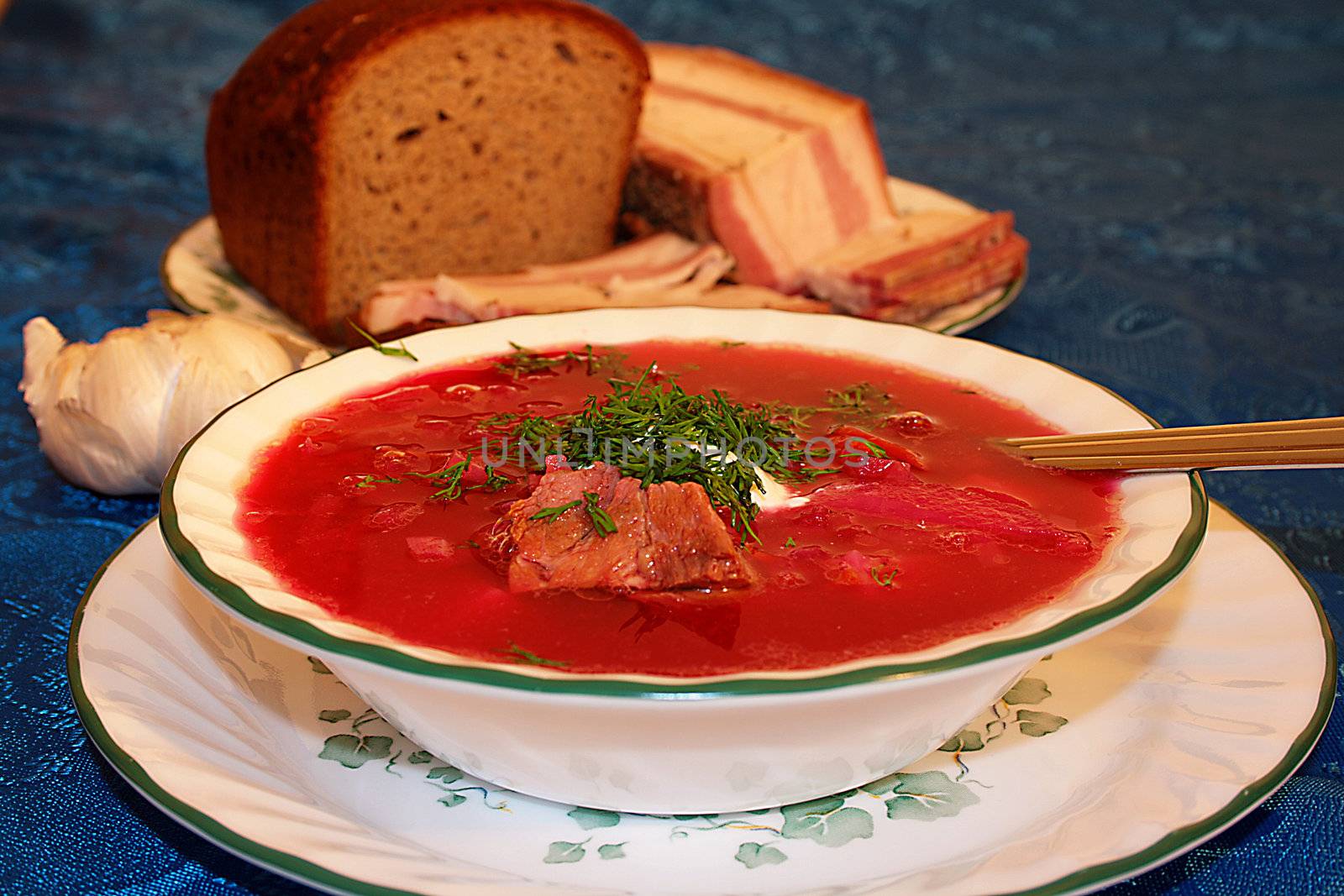 Borscht is a soup that is popular in many Eastern and Central European countries.