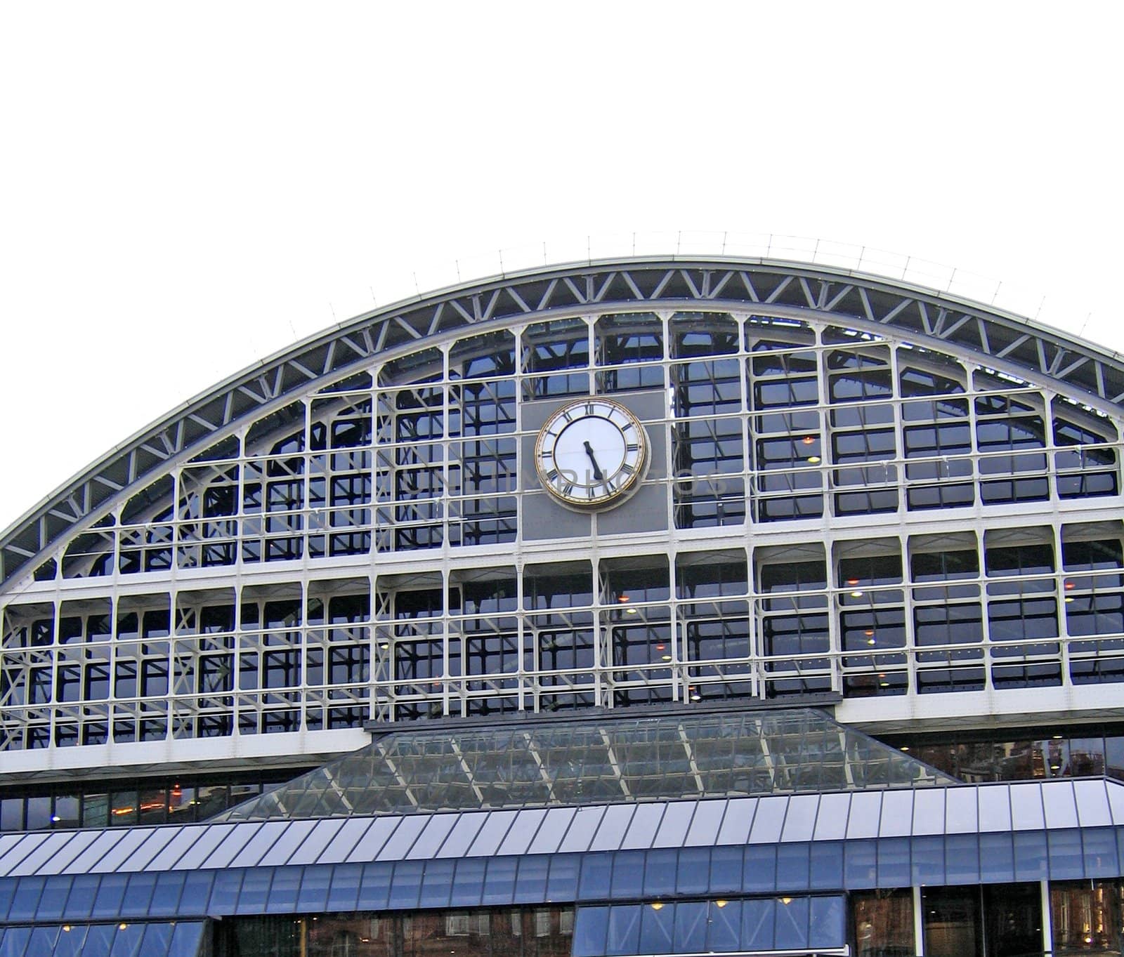 Clock on Old Main Line Railway Station Frontage