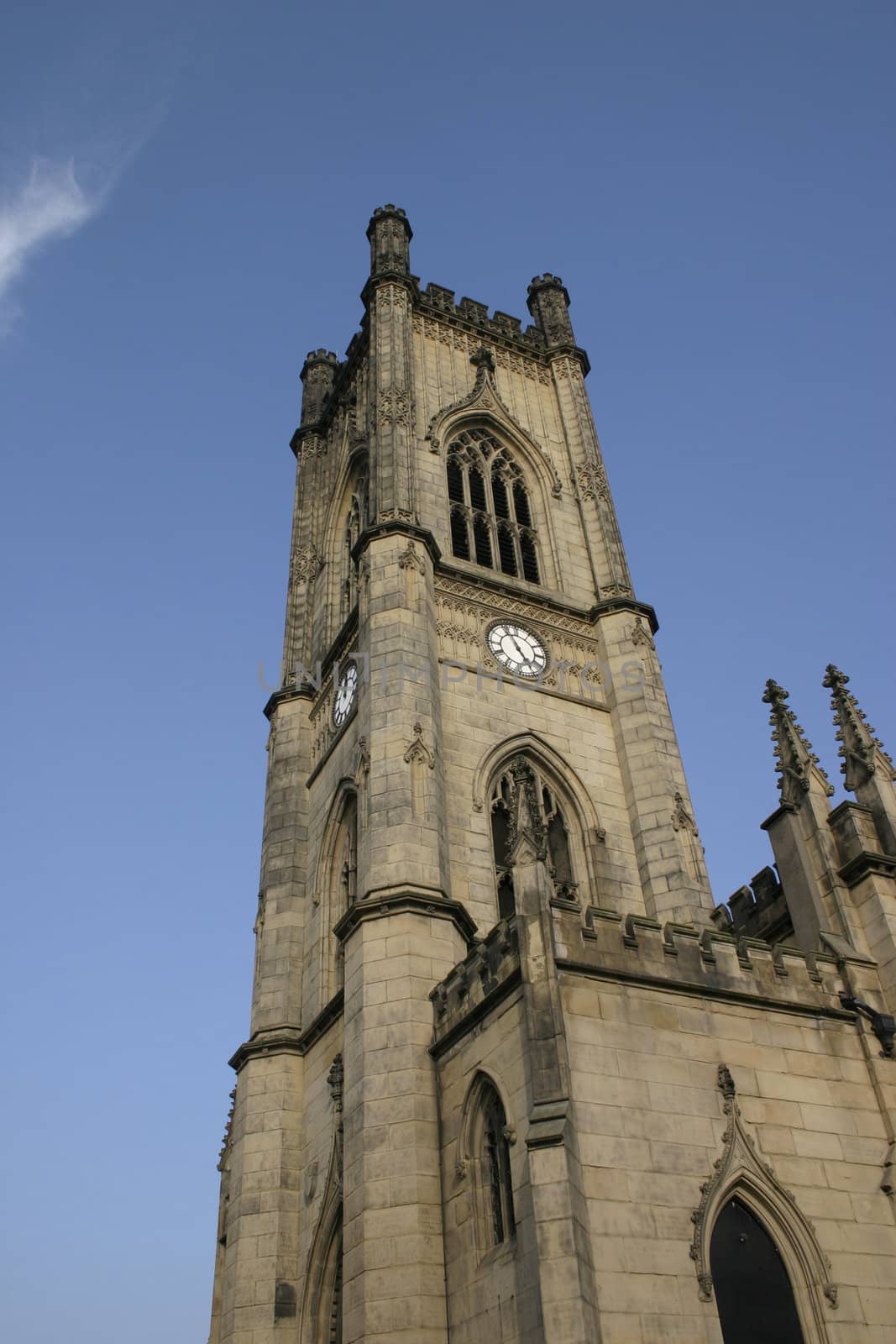 Church Steeple in Liverpool England