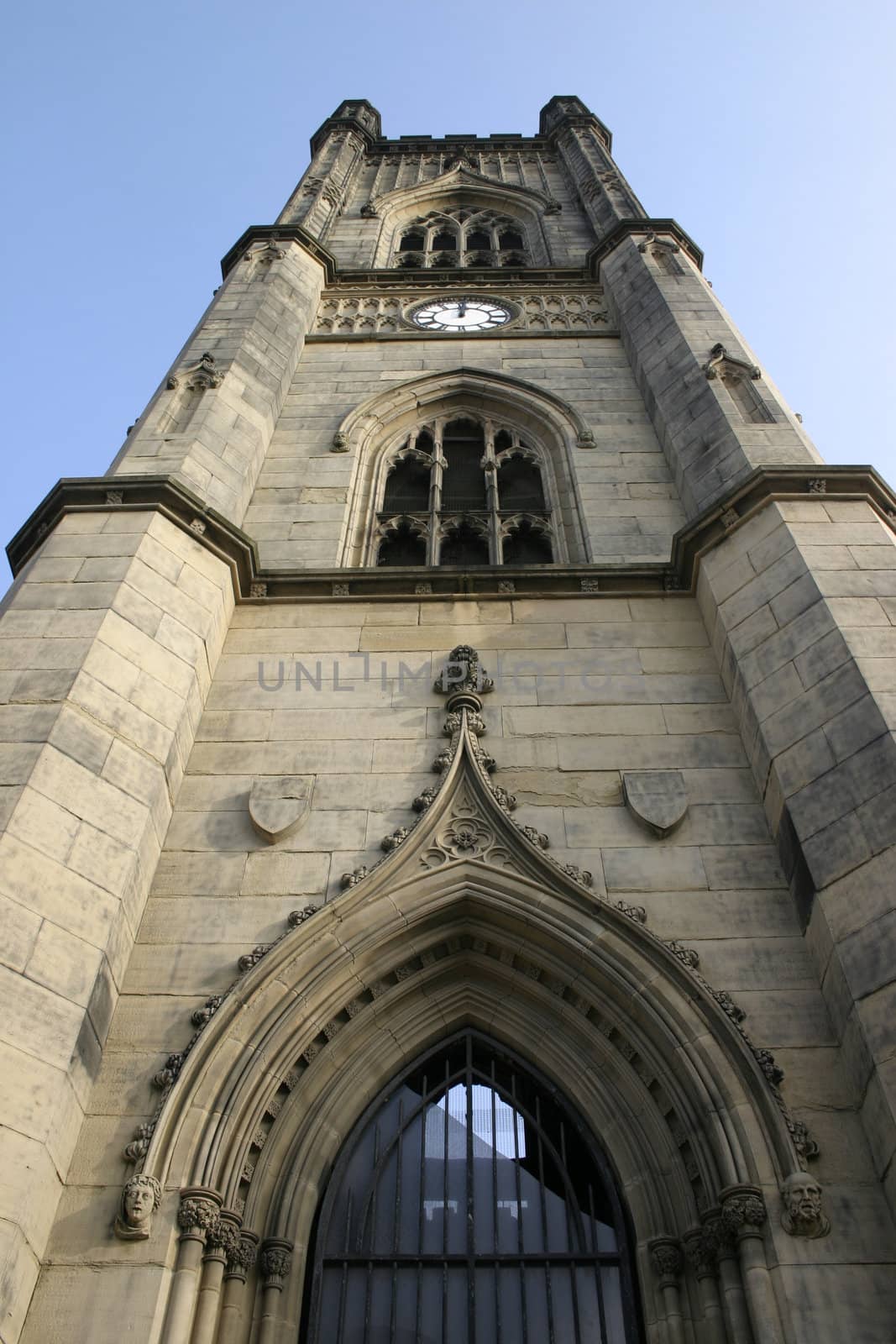 Bombed Out Liverpool Church Steeple