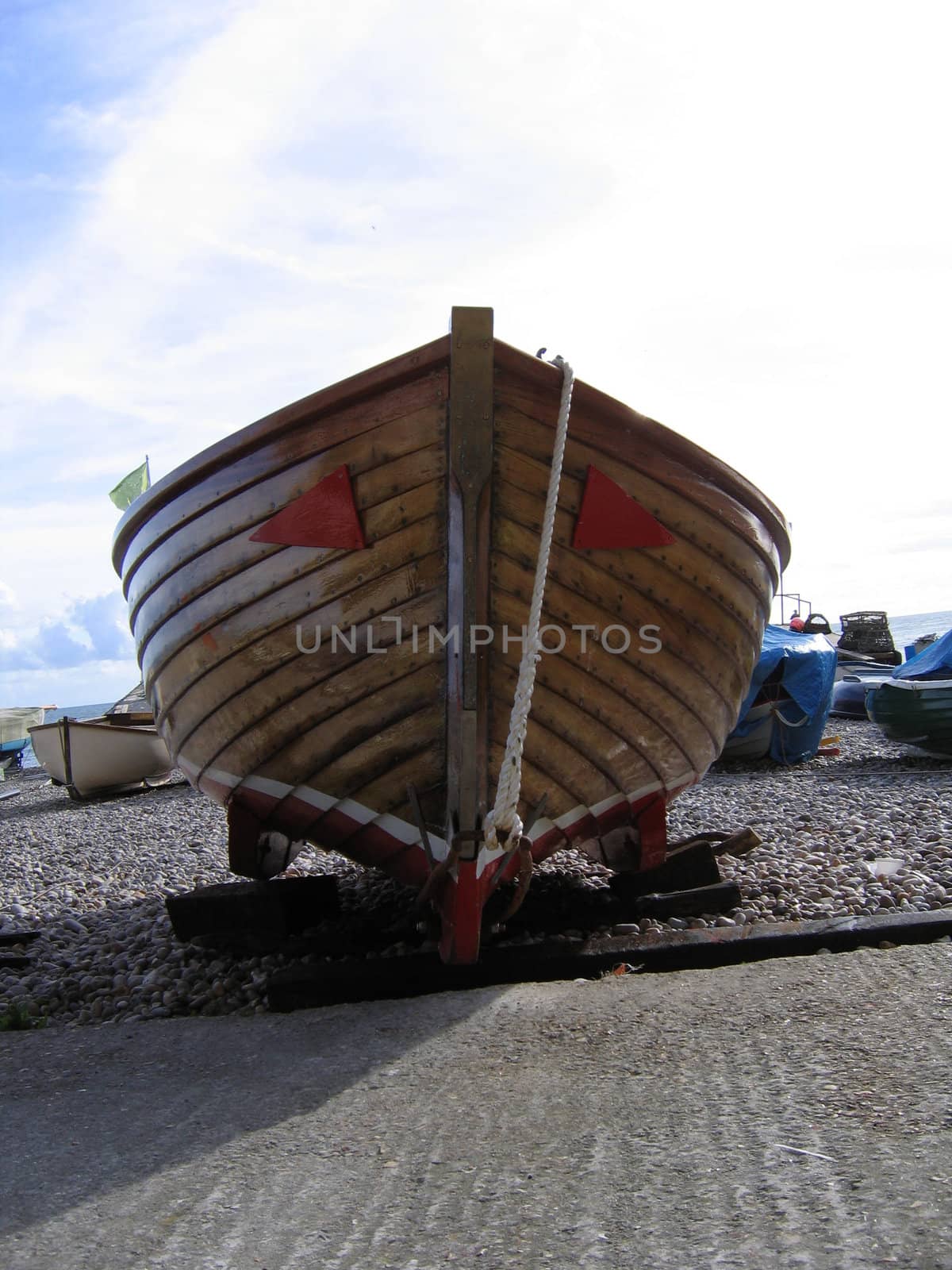 Bow of Boat in Devon by green308