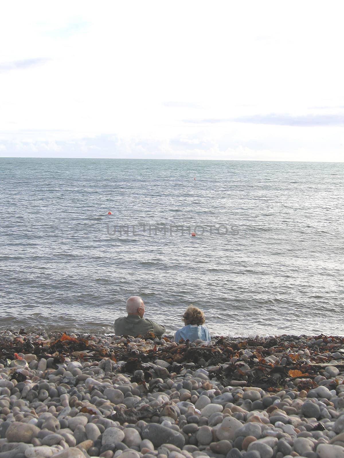 Old Couple at the Beach by green308