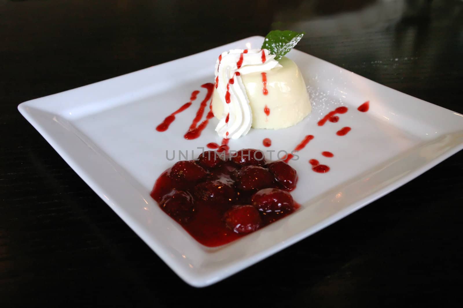 Italian Fruit Panna Cotta