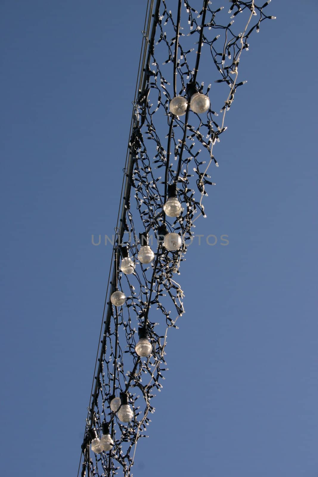 Christmas Street Lights in Daytime by green308