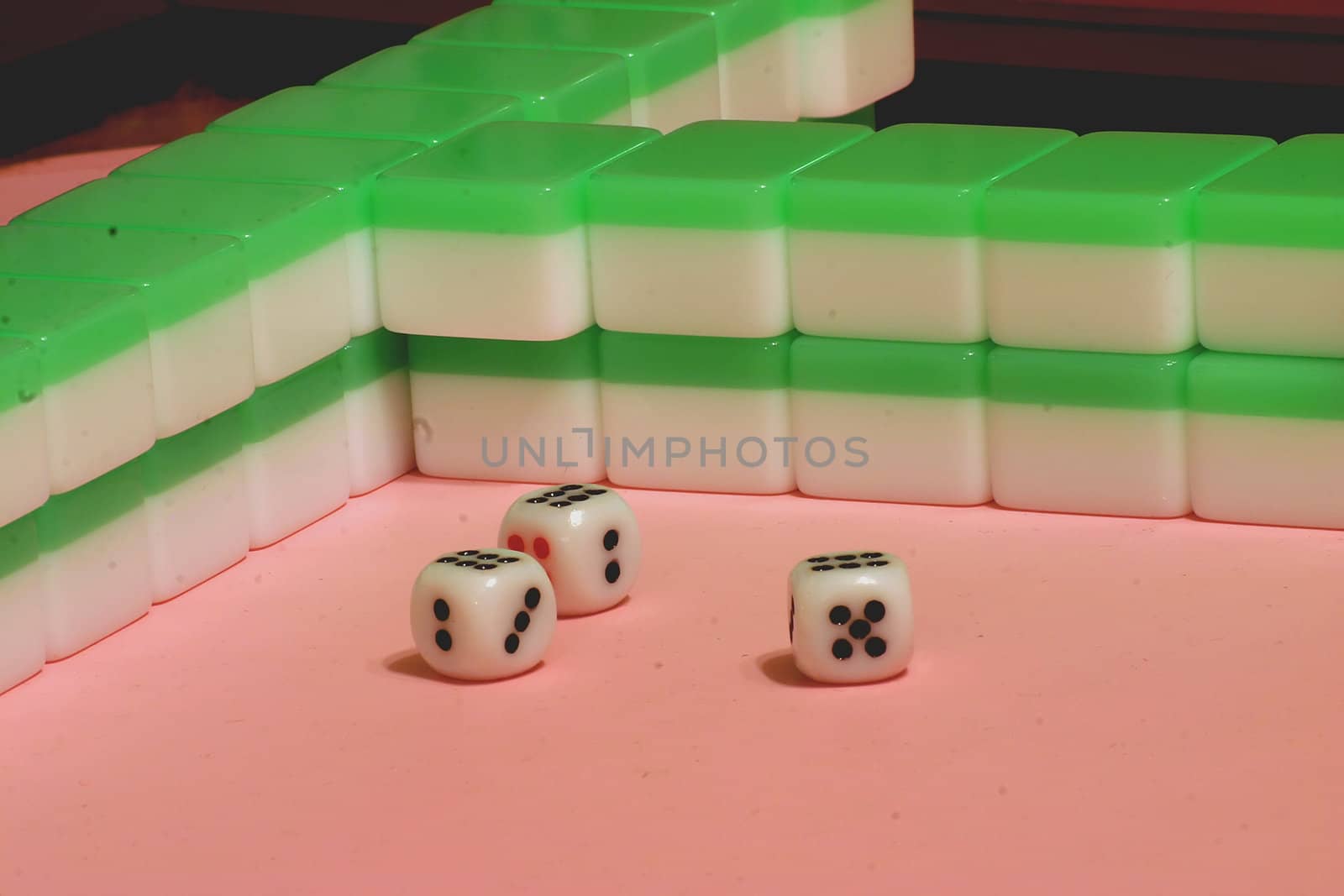 Mahjong Three Dice 666