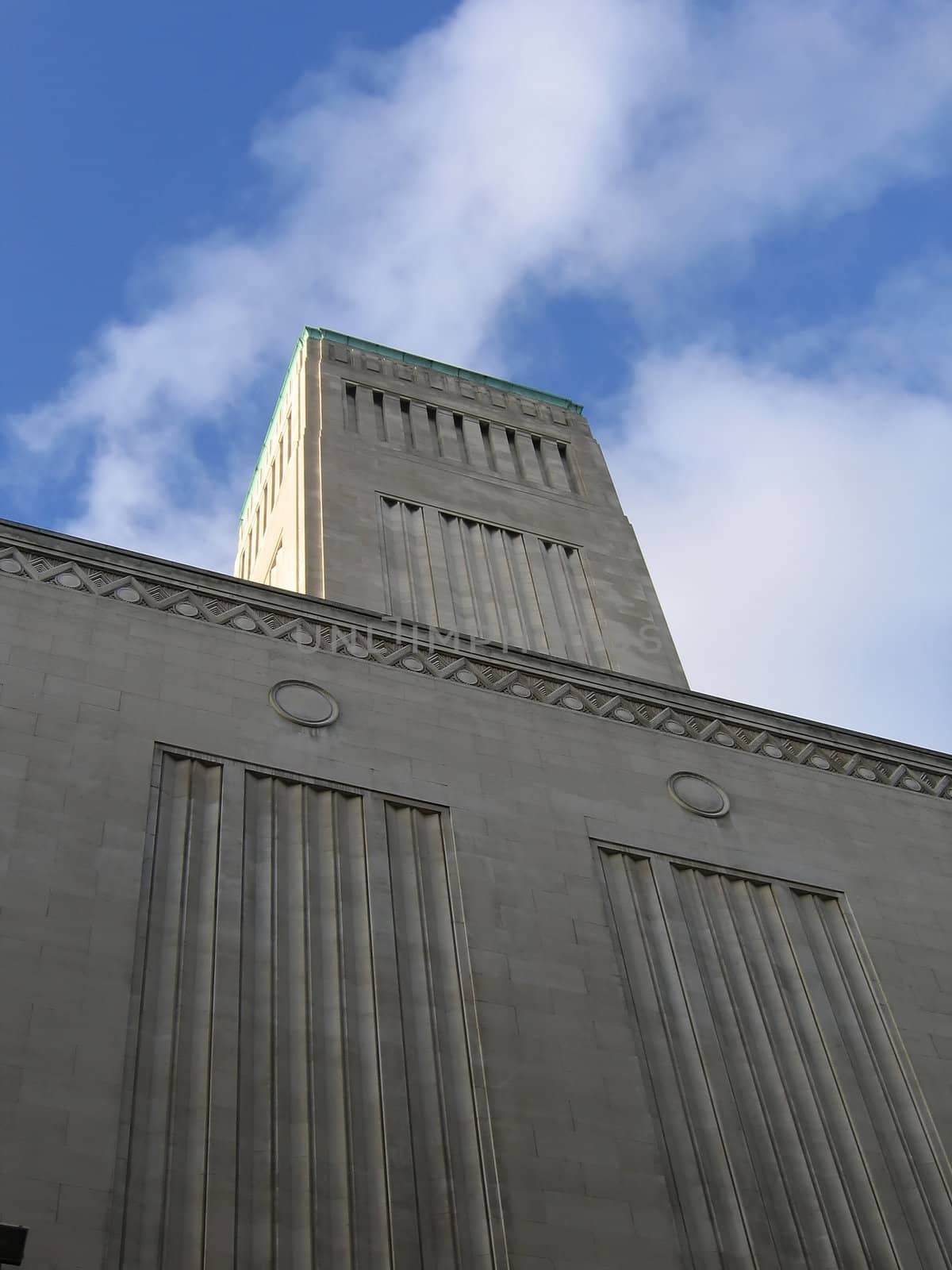 Ventilation Building in Liverpool England