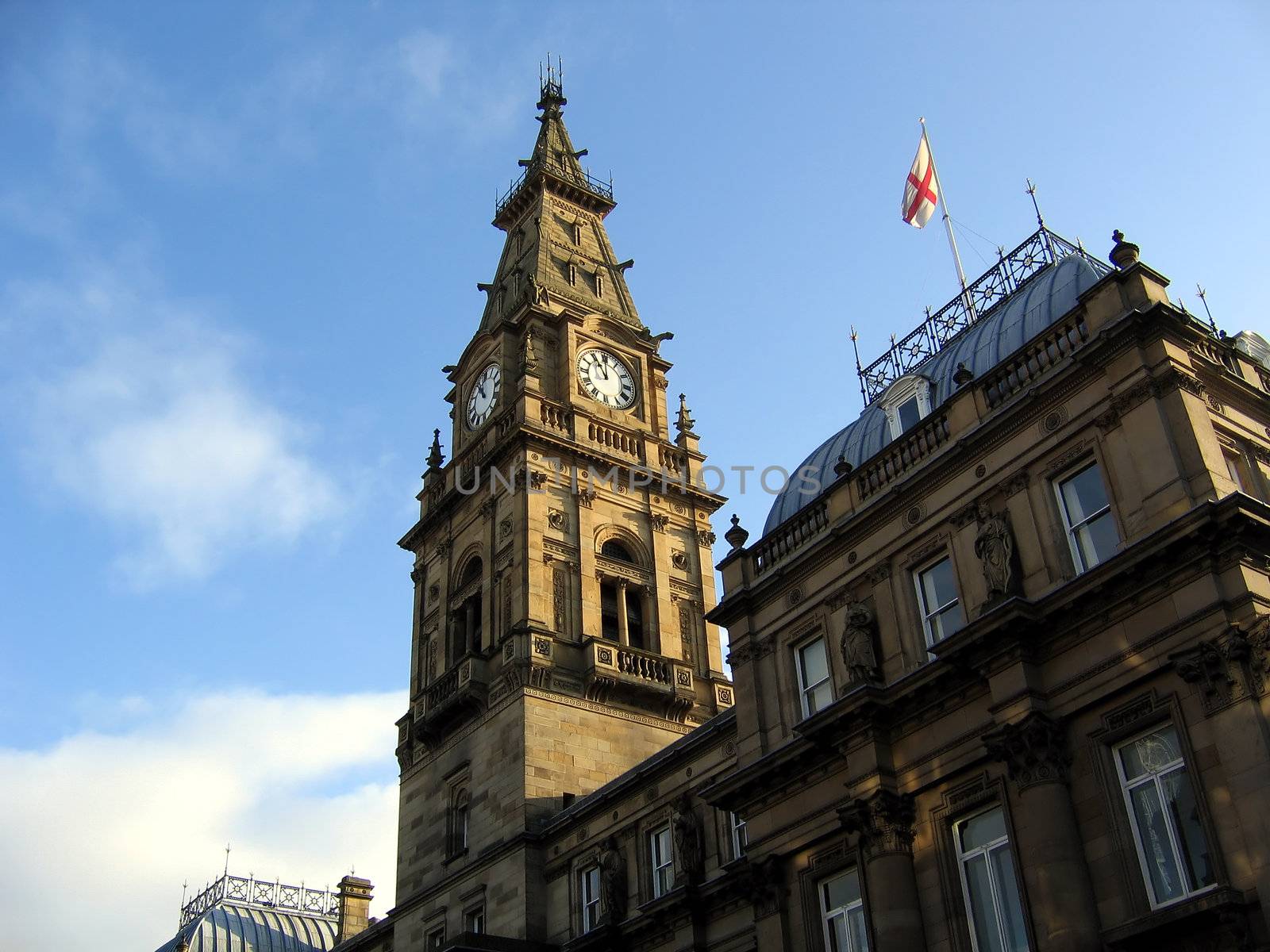 Historic Municipal Building in Liverpool England