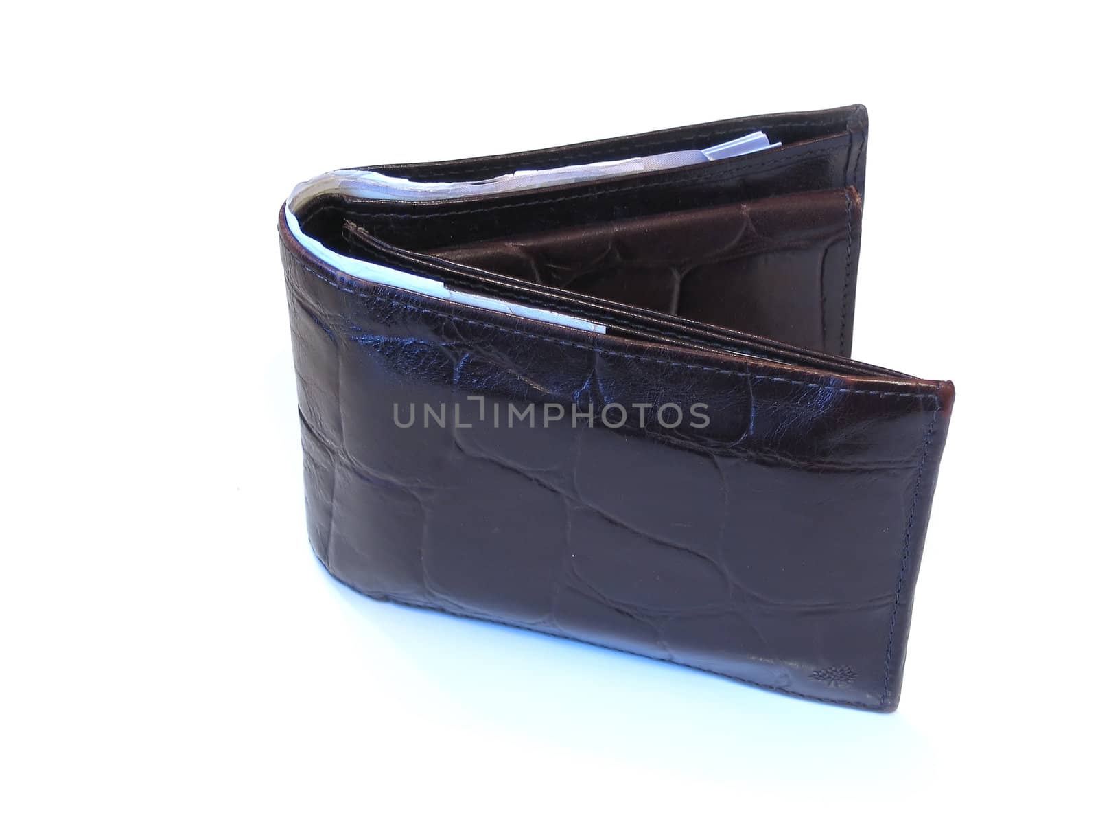 Brown Leather Wallet by green308