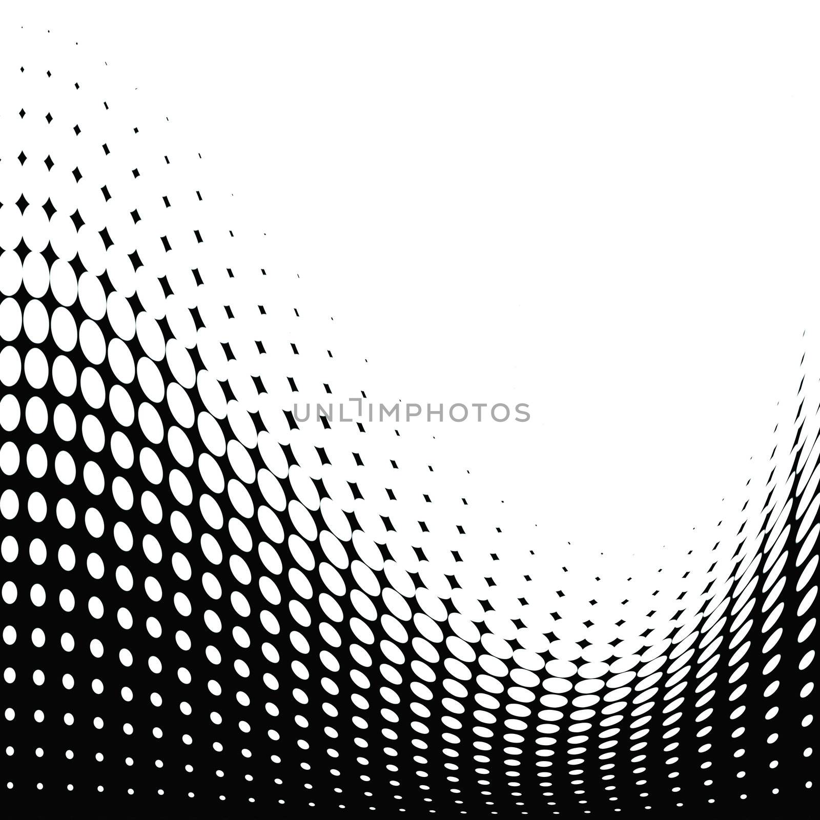 Abstract dots background.  by szefei